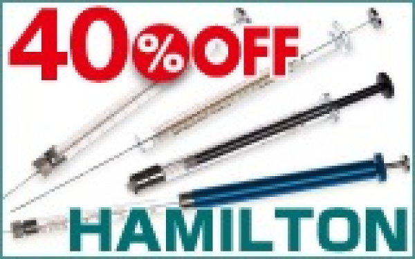 HAMILTON マイクロシリンジ 40％OFFキャンペーン | 化研テクノ株式会社